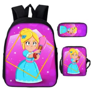 3pcs/set Brawl Stars Piper Backpacks