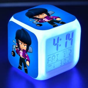 Bibi Brawl Stars LED Alarm Clock: DEFAULT BIBI
