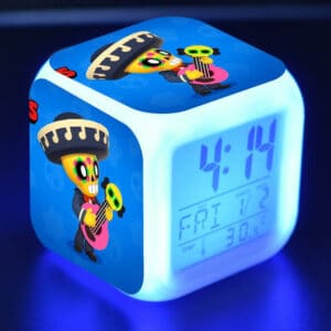 Poco Brawl Stars LED Alarm Clock: DEFAULT POCO