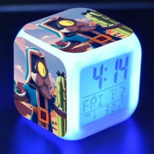 Barley Brawl Stars LED Alarm Clock: DEFAULT BARLEY