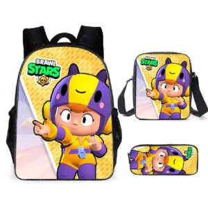 Default Bea Brawl Stars Backpack Set