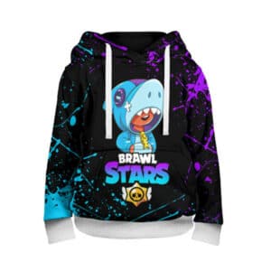 Leon Brawl Stars Hoodie: Shark Leon