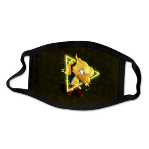 Crow Brawl Stars Printed Mask: GOLD CROW
