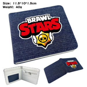 Brawl Stars LOGO Denim Men's Wallet