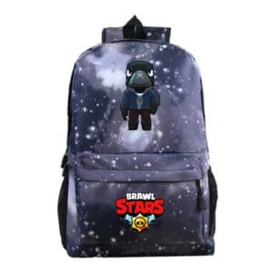Game Brawl Stars Crow Backpack 16" School Sports Bag