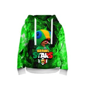 < img src="hoodie.jpg" alt="Green DEFAULT LEON Brawl Stars Hoodies">