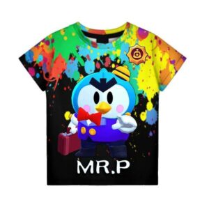 Agent Mr.P Skin Brawl Stars T Shirt