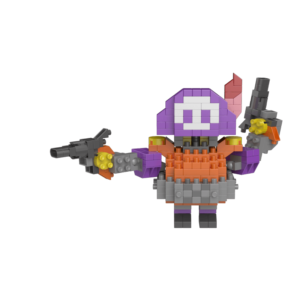 Darryl Brawl Stars Mini Figure Kits
