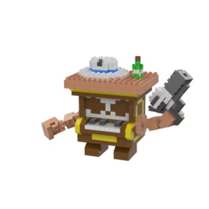 Saloon 8-Bit Brawl Stars Mini Figure Kits