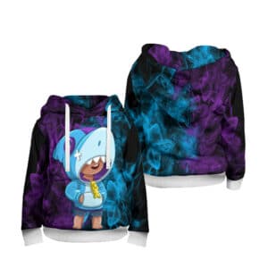 Shark LEON Brawl Stars 3D Prinited Sweatshirts