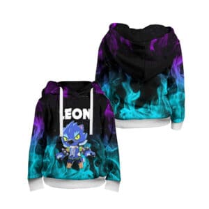 Werewolf LEON Brawl Stars Kids Sweatshirts
