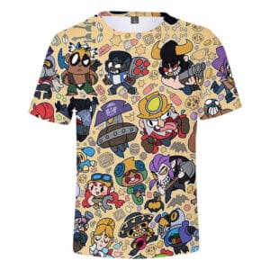 Brawl Stars T Shirts: All Characters