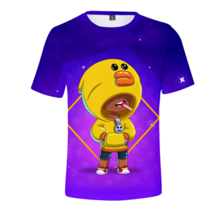 Sally Leon Brawl Stars 3D Printed T Shirt
