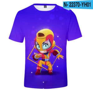 Max Brawl Stars 3d Printed T-Shirt