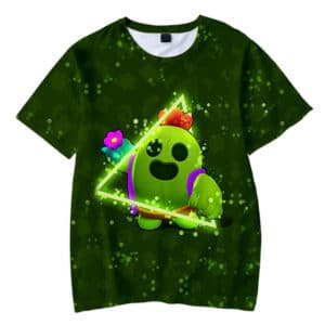 Unisex Brawl Stars T-shirts: Default Spike