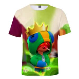 3d Printed Default Leon Brawl Stars T-shirt