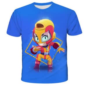 Brawl Stars 3d Printed T-Shirt: Max