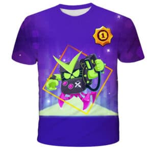 Virus 8-bit Brawl Stars T-shirts