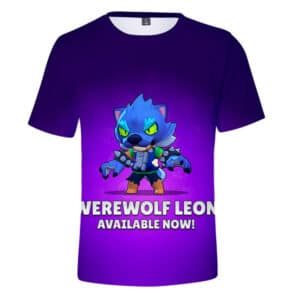 Brawl Stars T Shirt: Werewolf Leon