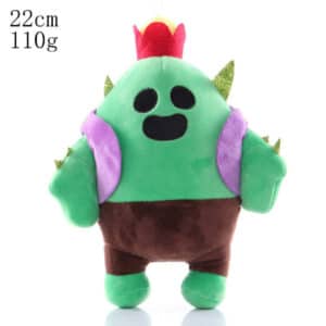 Spike Brawl Stars Plush Doll: 22cm Spike Plush
