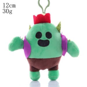 Spike Brawl Stars Plush Doll: 12cm Spike Plush