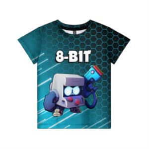 Brawl Stars T-Shirts: Default 8-Bit