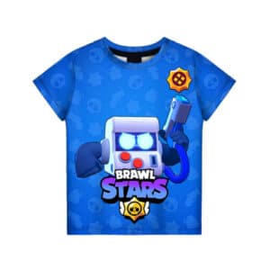 Brawl Stars 8-Bit T Shirt for Children & Adults