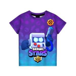 Brawl Stars 8-Bit 3d Printed TShirt