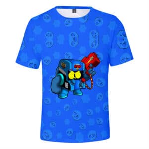 Brawl Stars 3d Printed T-Shirts: Default 8-Bit