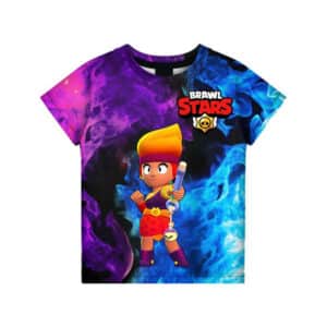 Brawl Stars Amber Printed T-Shirts