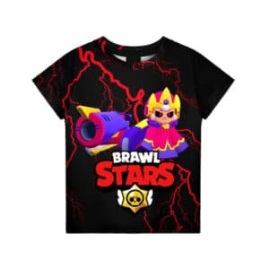 Brawl Stars Bonnie Graphic Tees for Boys ＆ Girls