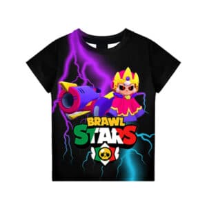 Brawl Stars Youth Girls Graphic Tees: Bonnie