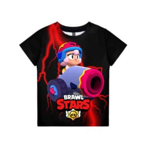 Brawl Stars Bonnie Graphic Children T-Shirts
