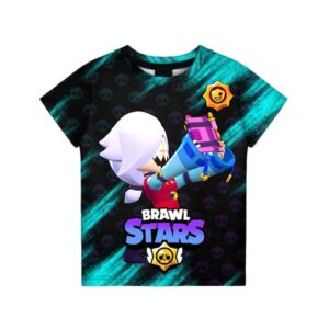 Brawl Stars T-shirt Default Colette Tees Power Mass Tax