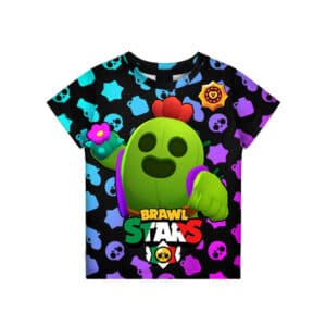 Spike Brawl Stars T-Shirt Tees Power Fertilize