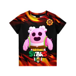 Sakura Spike Brawl Stars T-shirt Tees Power Fertilize