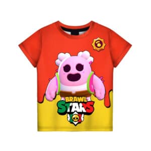 Brawl Stars Sakura Spike T-shirt Tees Power Curveball