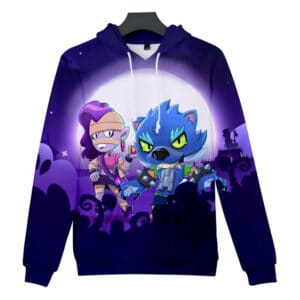 Brawl Stars Hoodies: Emz x Werewolf