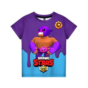 Brawl Stars T-shirt El Primo Rudo Tees Meteor Rush