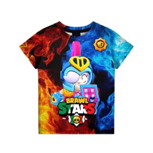 Gladiator Colette Brawl Stars T-shirt Tees Power Mass Tax