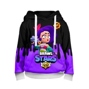 Brawl Stars Lola Rebel Hoodie Power Sealed With A Kiss