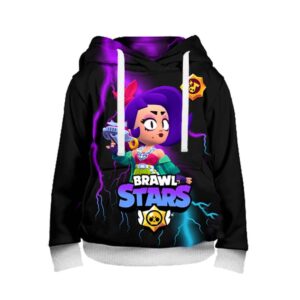 Brawl Stars Sweatshirt Lola Rebel Hoodie Power Improvise