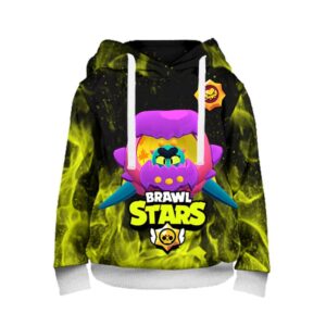 Brawl Stars Hoodie Sweatshirt Spiky Eve Unnatural Order