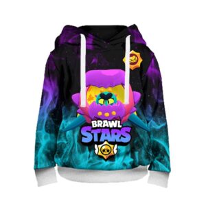 Unnatural Order Brawl Stars Spiky Eve Hoodie Sweatshirt