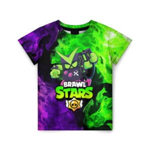 Brawl Stars T-Shirts: Virus 8-Bit