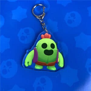 Brawl Stars Default Spike Keychain