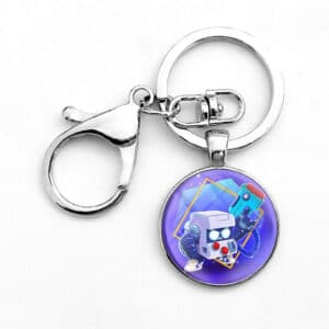 Brawl Stars Keychain: Default 8-bit