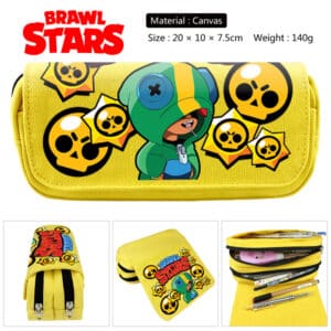 Brawl Stars Pencil Case: Leon