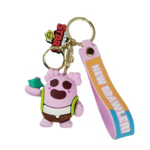 Brawl Stars Keychain Sakura Spike Key Chain