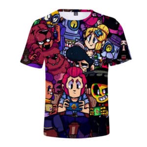 Brawl Stars T-shirt Nita Beat Colt Piper All Character